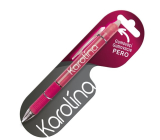 Nekupto Rubber pen with name Karolína