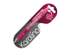 Nekupto Rubber pen with name Karolína