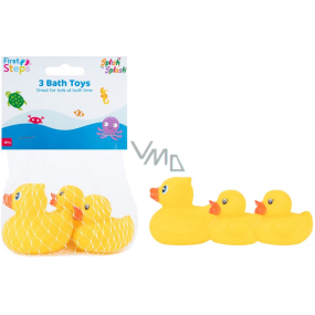 First Steps Bath Animal Bath Toy Duck 3 pieces