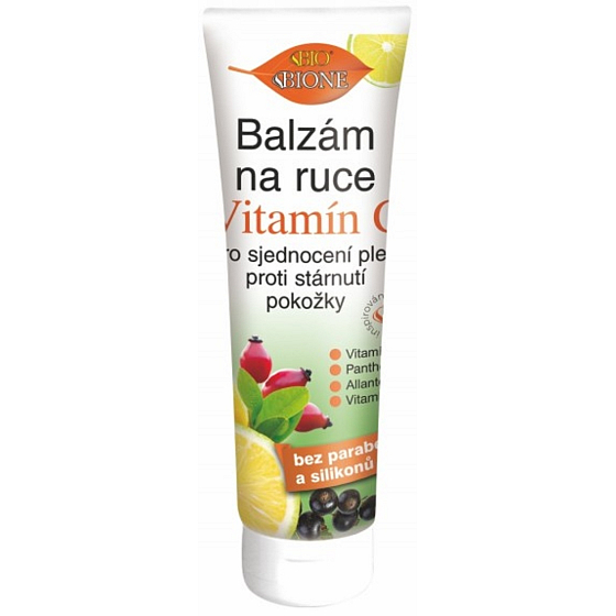 Bione Cosmetics Vitamin C regenerating and softening hand balm 205 ml