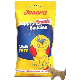 Josera Seppl´s Snack Buddies with chicken, potatoes and peas complementary food for dogs 150 g