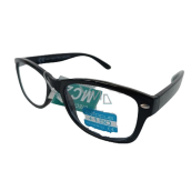 Berkeley Reading dioptric glasses +1.5 plastic black 1 piece R4007-15 INfocus