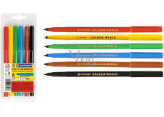Centropen Colour World Washable markers 6 pieces