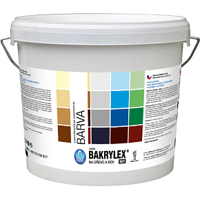 Bakrylex Universal Matt V2066 paint for wood and metal 0100 white, 5 kg