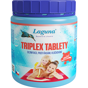 Laguna Triplex Mini tablets 3-in-1, disinfection, flocculation, and algae prevention, 500 g Laguna Triplex Mini tablets 3-in-1, disinfection, flocculation, and algae prevention, 500 g