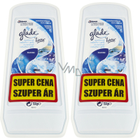 Glade Air Freshener Gel Pure Clean Marine duo pack 2× 150 g