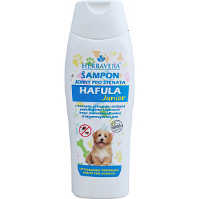 Herbavera Hafula junior anti-parasitic shampoo for puppies, 250 ml