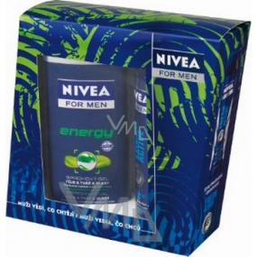 Nivea Men Kazactive shower gel 250 ml + deodorant spray 150 ml cosmetic set