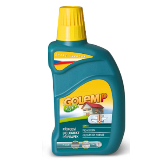 Bio Golem P natural biological product for cleaning waste pipes 500 ml