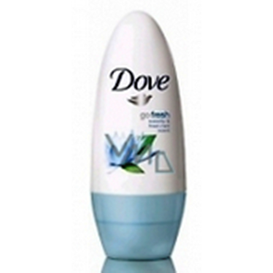 Dove Go Fresh Cool Water Lily & Mint Ball Antiperspirant Deodorant Roll-On for Women 50 ml