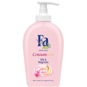 Fa Cream & Oil Silk & Magnolia liquid soap with dispenser 300 ml