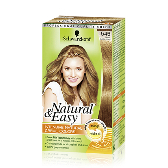 Schwarzkopf Natural & Easy Cinnamon Harmony hair color 545 golden cinnamon