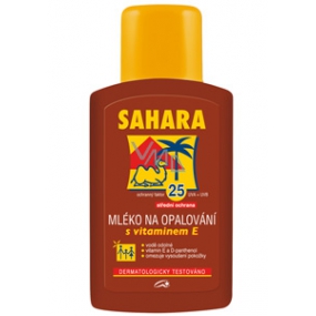 Astrid Sahara SPF25 vitamin E suntan lotion 200 ml