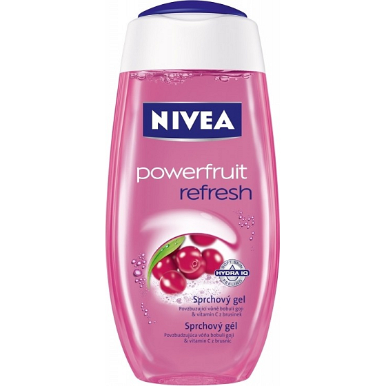 Nivea Powerfruit Refresh shower gel fruit power and pampering care 250 ml