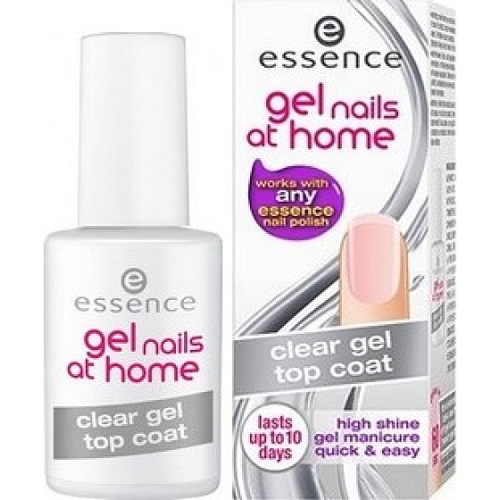 Essence Gel Nails At Home Clear Gel Top Coat topcoat gel clear 7 ml