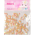 Angel Nail Decorations Hearts Beige 1 Pack
