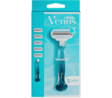 Gillette Venus Smooth shaver + replacement heads 5 pieces for women
