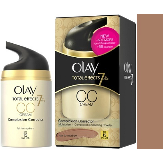 Olay Total Effects 7in1 SPF15 CC Fair To Medium Cream 50 ml