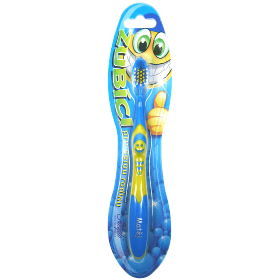Nekupto Zubíci toothbrush for children named Matěj soft 1 piece