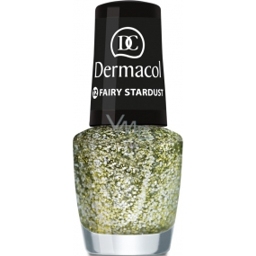 Dermacol Nail Polish with Effect Glitter Touch nail polish with effect 12 Fairy Stardust 5 ml