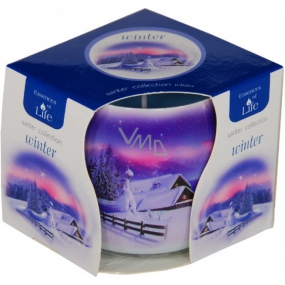 Essences of Life Winter aromatic candle in glass 100 g