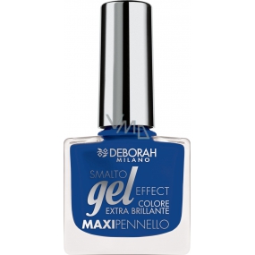 Deborah Milano Gel Effect Nail Enamel gel nail polish 41 Deep Blue 11 ml