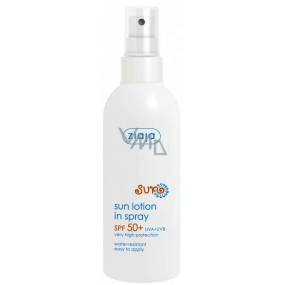 Ziaja Sun SPF 50+ UVA + UVB waterproof moisturizing lotion 170 ml