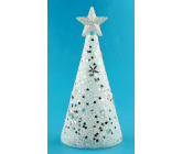 Glass sapling for standing illuminated LED 16 cm