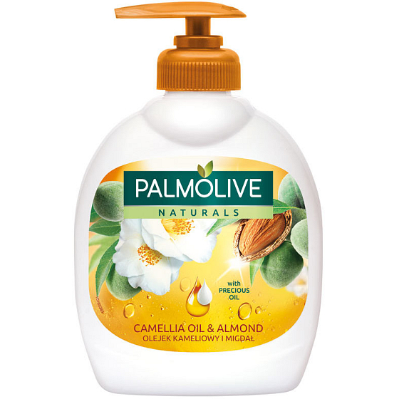 Palmolive Naturals Camellia & Almond Oil liquid soap dispenser 300 ml