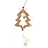 Jute tree with a bell for hanging 19 cm