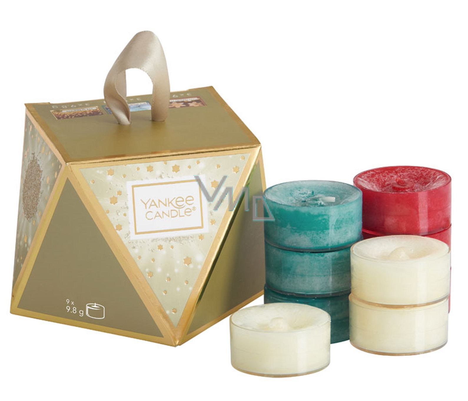 Yankee Candle All Is Bright + Glittering Star + Icy Blue Spruce, Tea