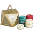 Yankee Candle All Is Bright + Glittering Star + Icy Blue Spruce, Tea Candles 9 Pieces Christmas Gift Set