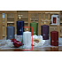 Lima Zircon candle white cylinder 80 x 150 mm 1 piece