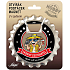 Nekupto Hobby 3-in-1 opener, coaster, magnet Passionate Traveler 10 cm