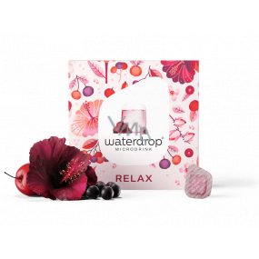 Waterdrop RELAX hibiscus, acerola, chokeberry, microdrink for moments of rest and well-being 12 capsules