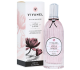 Vivian Gray Vivanel Lotus & Rose luxury eau de toilette with essential oils for women 100 ml