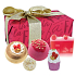 Bomb Cosmetics Fa La La Festive bath bomb 2 x 160 g + glycerin soap 100 g + butter ball 30 g + bath melt 50 g, cosmetic set