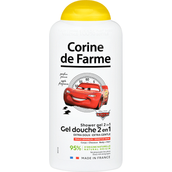 Corine de Farme Car 2in1 hair shampoo and shower gel for children 300 ml