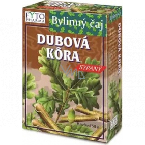 Phytopharma Oak bark loose herbal tea to moisten mucous membranes and improve skin appearance 50 g