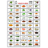 Arch Stickers for spices pictures Basil 24 x 34 cm SK