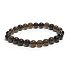 Bracelet elastic natural stone, ball 8 mm / 16 - 17 cm, stone realization of dreams