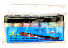 Art e Miss Universal acrylic glitter paint 7 x 12 g