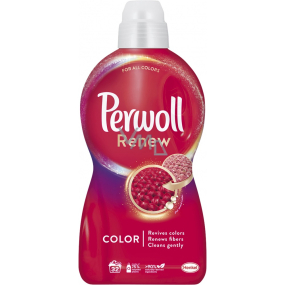 Perwoll Renew Color prací gel na barevné prádlo, ochrana před ztrátou tvaru a zachování intenzity barvy 32 dávek 1,92 l