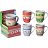 Emocio Christmas mug ceramic Christmas design in box 360 ml different types