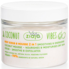 Ziaja Coconut 2in1 smoothing body scrub and foam 270 ml