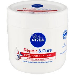 Nivea Repair & Care 12% Glycerin + Vitamin E Body Cream 400 ml