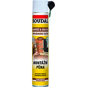 Soudal mounting foam, expanding, tube, 300 ml
