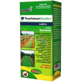 Agro Touchdown Quattro herbicide against unwanted vegetation 100 ml