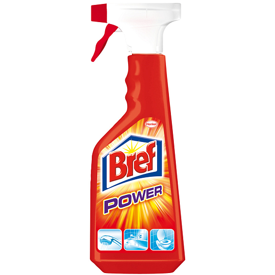 Bref Power Liquid Cleaner With Extra Power 500ml Sprayer