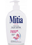 Mitia Silk Satin with coconut milk liquid soap dispenser 500 ml